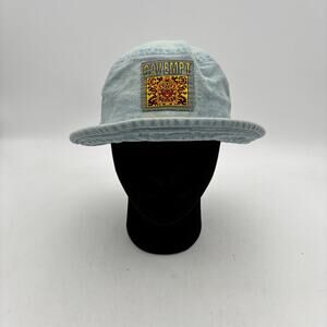 Cav Empt Logo Appliqued Denim Bucket Hat One Size Japanese Streetwear